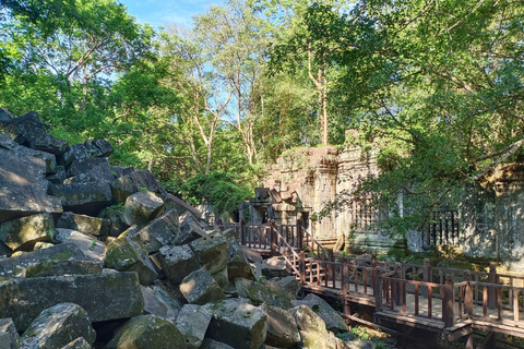 Privat endagsutflykt - Pyramidtemplet Koh Ker och Beng Mealea