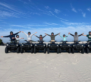 Sandboarding in Cape Town