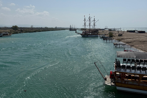 Manavgat Boat & Bazaar Tour from Alanya, Side, Antalya From Alanya,Side: Manavgat River Boat Trip with Waterfall V