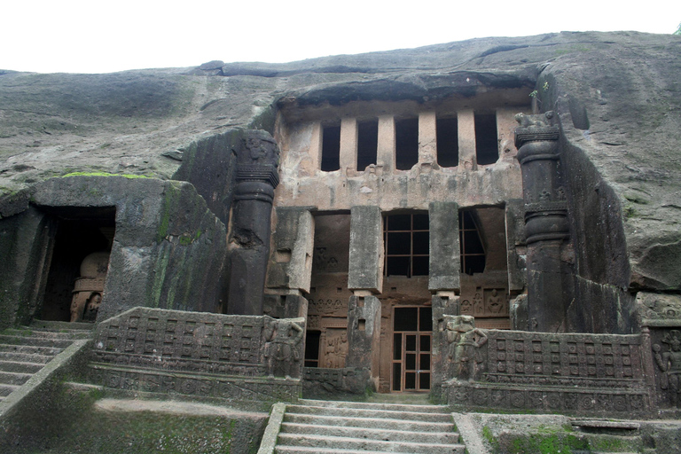 Mumbai: Kanheri Caves & Dharavi Private Tour with Guide