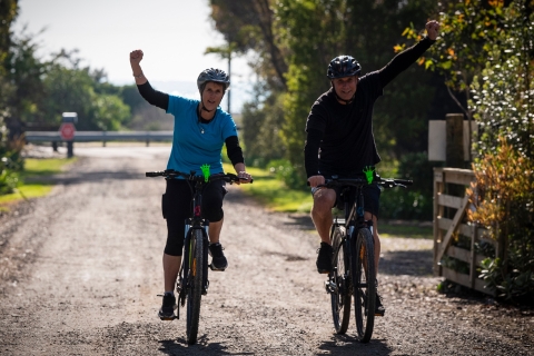 Napier : Randonnée cycliste dans les vignobles de Cape Coast - E-Bike ou Std-BikeVélo électrique : Conduite autonome jusqu'au point de rencontre