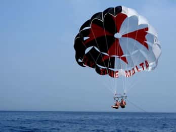 St. Julian's: Parasailing in Malta with Photos and Videos