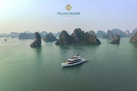 Hanoi: Lan Ha & Ha Long Bay on a Luxury 6* cruise day trip Share Transfer + Cruise 1 day