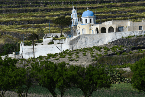 Santorini's Traditional Villages & Akrotiri Excavations