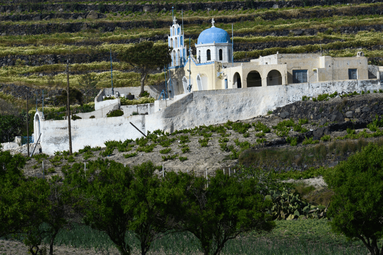 Santorini's Traditional Villages & Akrotiri Excavations