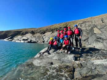 North Devon: Coasteering en Baggy Point