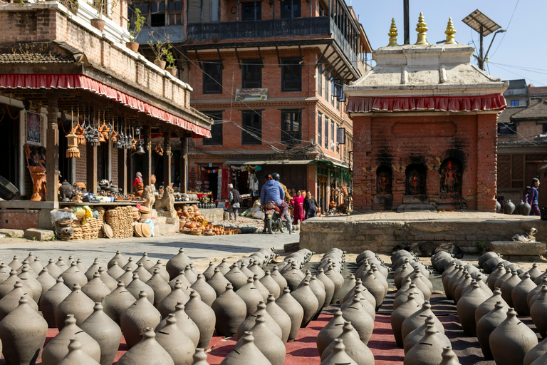 Bhaktapur Durbar Square and Boudhanath Stupa