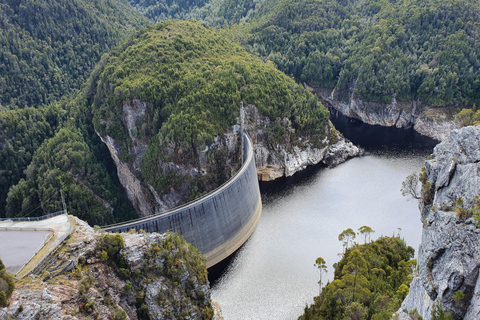 Depuis Hobart : Excursion d'une journée au barrage Gordon et au lac Pedder Wilderness