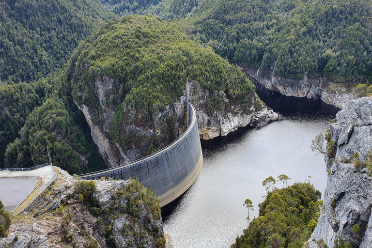 Depuis Hobart : Excursion d'une journée au barrage Gordon et au lac Pedder Wilderness