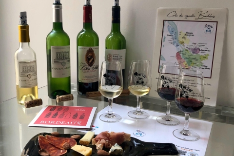 Bordeaux : tasting class with a selection of Bordeaux wines