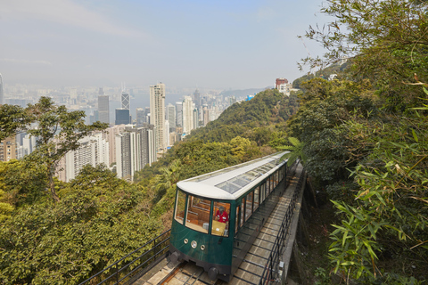 Hong Kong: Fast Track Peak Spårvagn &amp; BigBus Sightseeing med hop-on hop-off