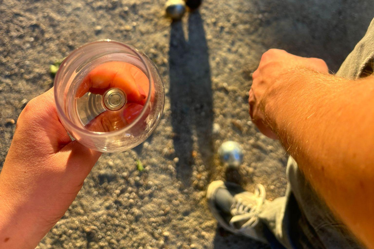 Lyon: Wine Tasting and Pétanque Workshop at Cave Tabareau