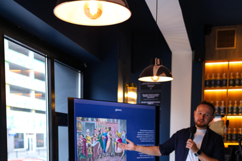 Degustacja ginu w barze Ginnery Gin Bar w Warszawie