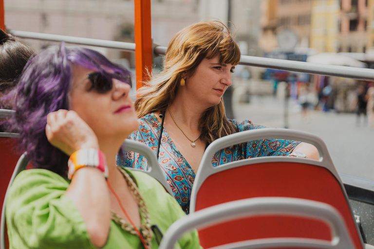 From Civitavecchia: Hop-On Hop-Off Rome Tour & Bus Transfer Rome Transfer Only by bus from Civitavecchia in Italian
