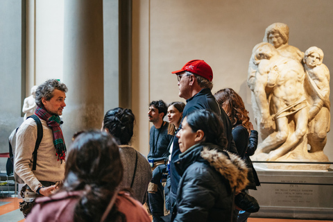 Florence: toegang zonder wachtrij tot kleine groep Accademia GroupSemi-privétour door de Accademia zonder wachtrij