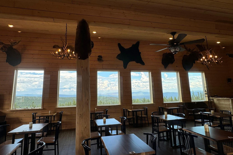 Fairbanks Aurora Camp: Mountaintop 360° Alaskan Cabin