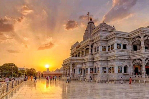 Private Taj Mahal, Mathura & Vrindavan Day Tour from Delhi From Agra: To Mathura Vrindavan Tour