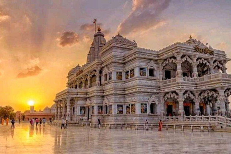 Private Taj Mahal, Mathura & Vrindavan Day Tour from Delhi From Agra: To Mathura Vrindavan Tour
