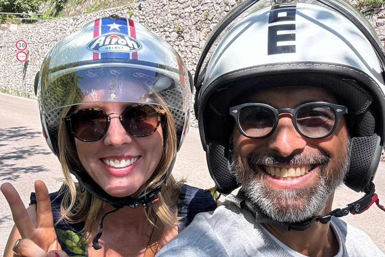Private Amalfi Coast Vespa Tour with Road Captain Departure from Naples