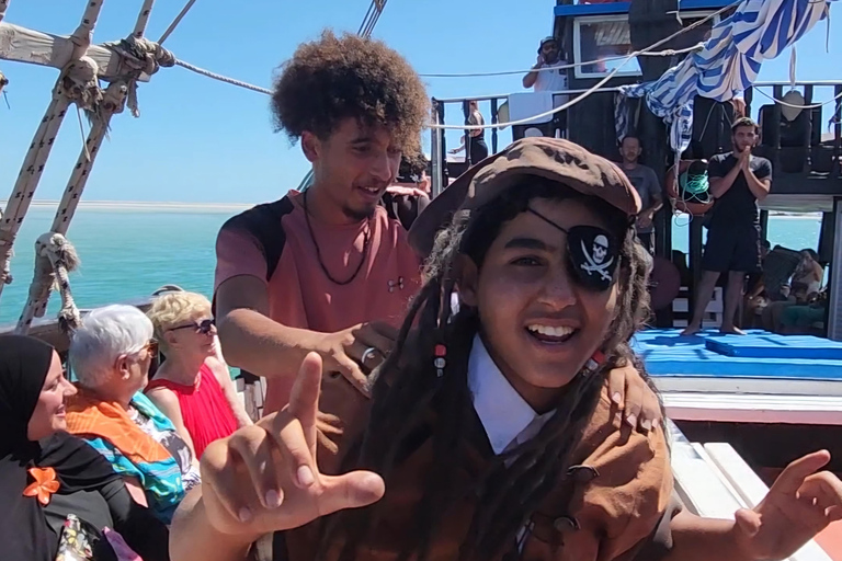 From Djerba: Pirate Day at Plage des Sables Blancs - Zarzis