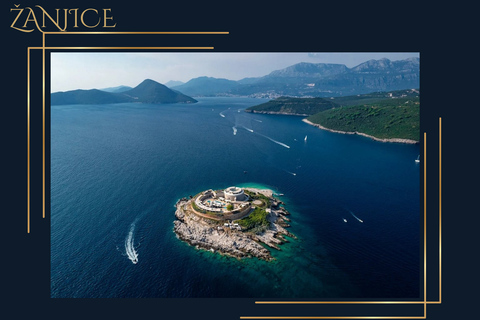 From Ulcinj: Boka Bay Cruise with Polish Guide & Transfer