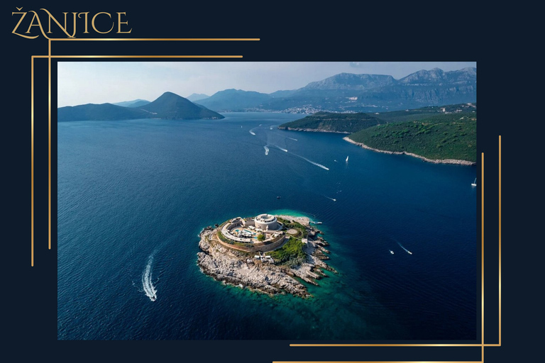 From Ulcinj: Boka Bay Cruise with Polish Guide & Transfer