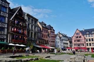 Rouen: historische Führung durch die Altstadt