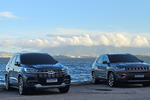 Rio de Janeiro: Trasferimenti + Tour in elicottero di 20 minuti con volo al CristoRio: Trasferimento privato + elicottero (Leme, Copacabana, Ipanema, Leblon)