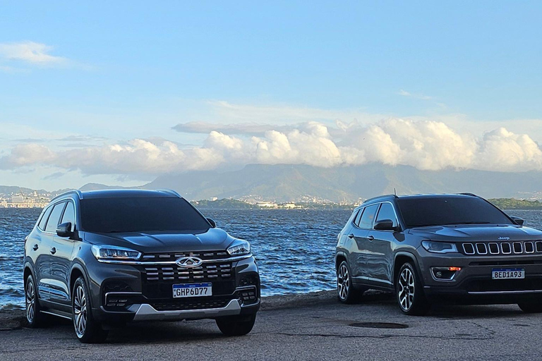 Rio de Janeiro: Trasferimenti + Tour in elicottero di 20 minuti con volo al CristoRio: Trasferimento privato + elicottero (Leme, Copacabana, Ipanema, Leblon)