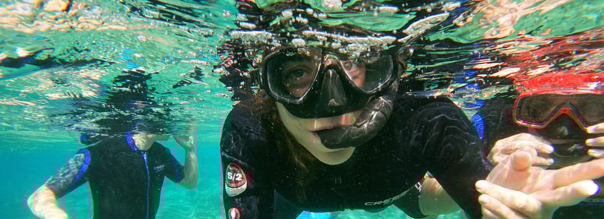 Héraklion : excursion de plongée avec tuba adaptée aux débutants