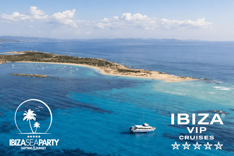 Ibiza: 2 islands & 1 beach — Es Vedra, Atlantis & Espalmador ADVANCE TICKET with 5h Advance Open Bar, Lunch & Dinner
