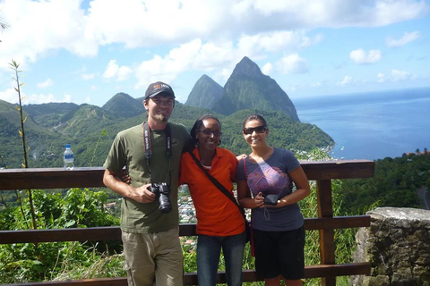 St Lucia: Gros Piton vandring med transport