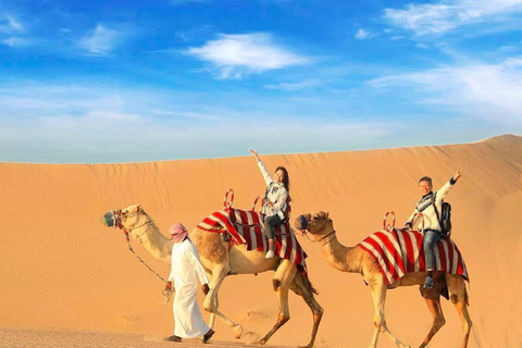 Doha: Desert Safari & Inland Sea Adventure with Desert Camp Evening Tour