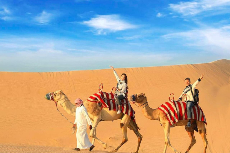 Doha: Desert Safari & Inland Sea Adventure with Desert Camp Evening Tour