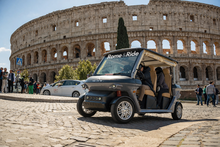 VIP Private Golf Cart Tour of Rome Highlights