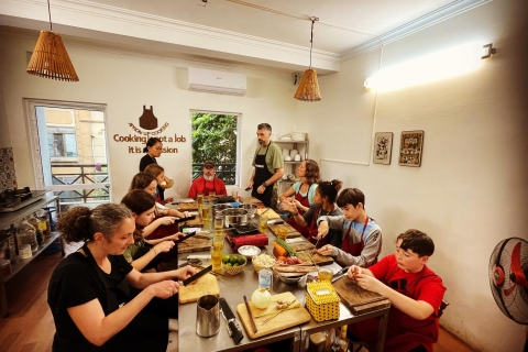 Hanoi: traditional cooking class learning 5 famous dishes Traditional cooking class including banh xeo