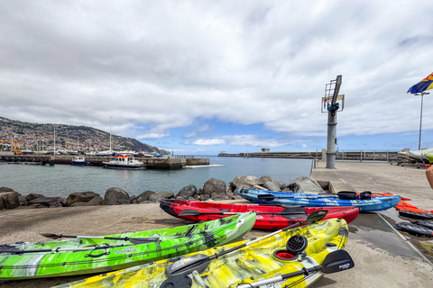 Kajak- en snorkeltour naar het natuurreservaat Garajau
