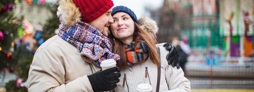 Promenade privée enchantée de Noël à Santa Fe