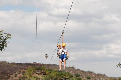 Ensenada: Las Cañadas Campamento Canopy Tour mit Zip Lines