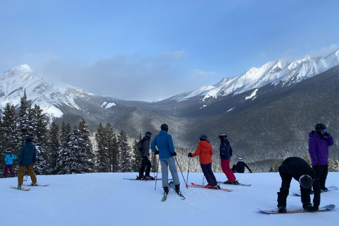 Banff: Aventura de esquí con un guía local