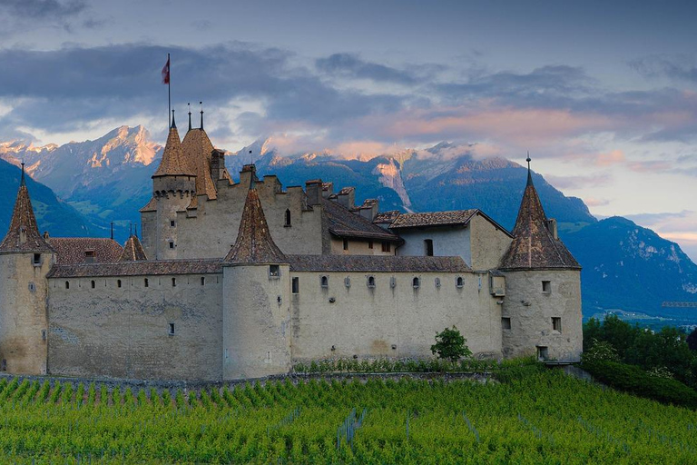 Glacier 3000 & Château d'Aigle - Private Van from Montreux
