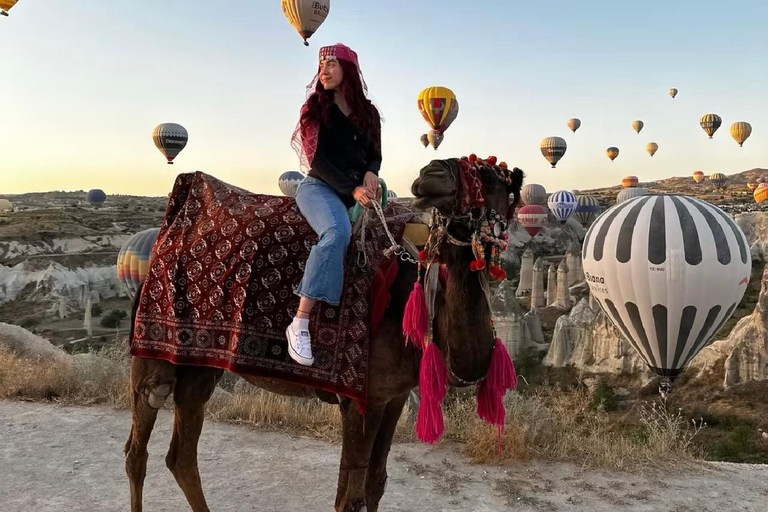 Cappadocia: Sunrise or Sunset Camel Safari with Hotel Pickup Sunset Camel Safari