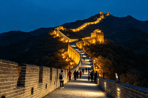 Beijing Badaling Great Wall: Private Day & Night Tours Night Tour: Private Car Transfer Only (No Ticket, No Guide)