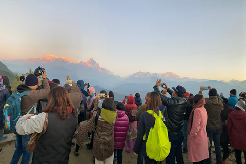 Sarangkot soluppgång Tibetansk kulturresa