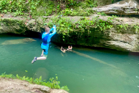 San Juan: Arenales Caves, Waterfall, Spring & River Swimming
