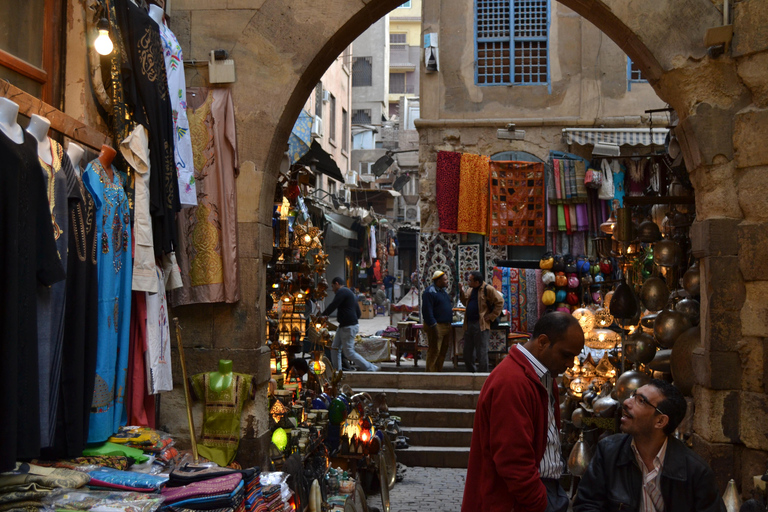 Caïro: privé lokale markt van een halve dag en souk-tour