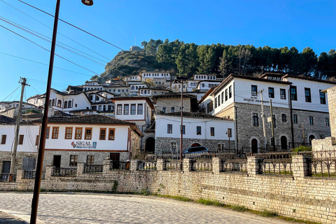 Berat & Cobo Winery on Luxury Land Rover Tour from Tirana