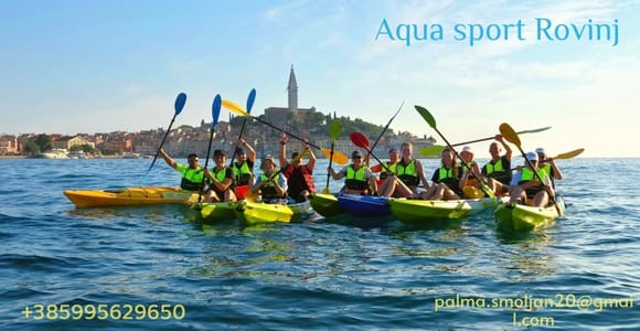 Rovinj – Tolle Kajaktour & Schnorcheln & kostenloses Getränk & Fotos