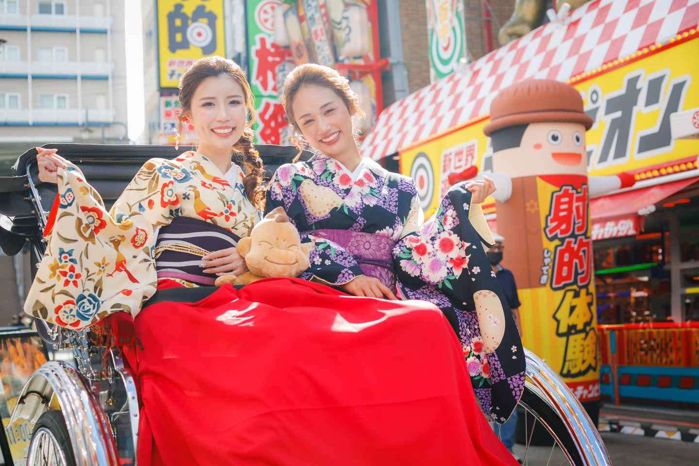 Osaka: Kimono Rental and Rickshaw Ride in Shinsekai - Osaka: Kimono Rental and Rickshaw Ride in Shinsekai