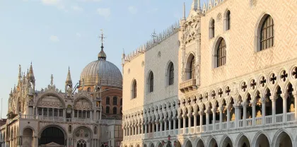 Venedig: Markusdom, Dogenpalast und Glasbläserei